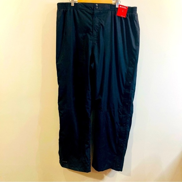 MOUNTAIN WAREHOUSE Sz 20  x 31 Extreme Downpour Isodry Snap Zip Side Pants - Picture 1 of 13